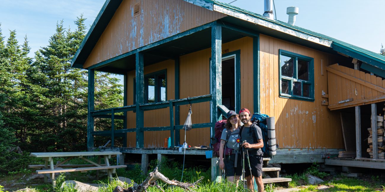 Refuge sur le sentier international des Appalaches